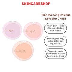 Phấn má hồng Dasique Soft Blur Cheek #04 Pink Ribbon
