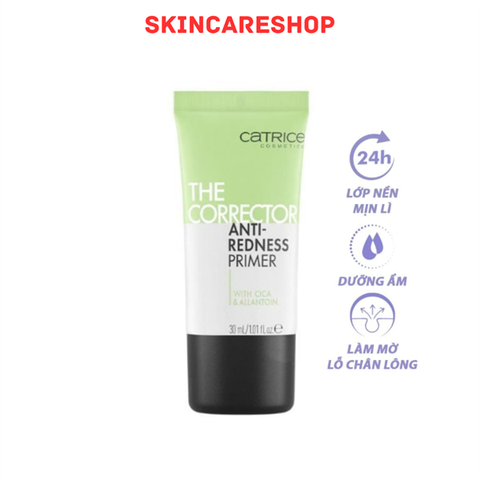 Kem Lót Catrice The Corrector Anti-Redness Primer 30ml
