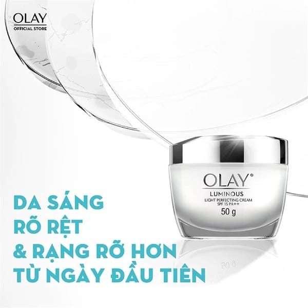 Kem Dưỡng Ban Đêm Olay Luminous Light Perfecting Night Cream 50g