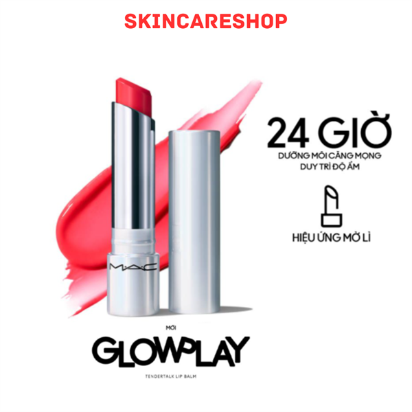Son Dưỡng MAC Glowplay Tendertalk Lip Balm 3.14g