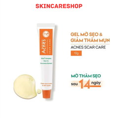 Kem Dưỡng Dạng Gel Giúp Mờ Vết Thâm Mụn Rohto Mentholatum Acnes Scar Care 12g