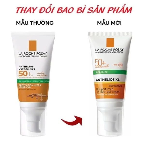 Kem Chống Nắng La Roche-Posay Anthelios Dry Touch Finish Mattifying Effect SPF50+ 50ml