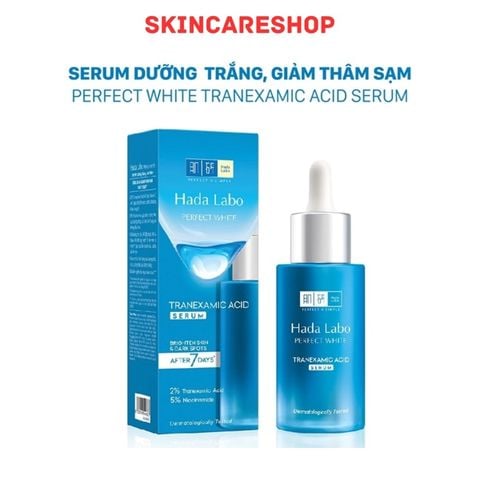 Serum dưỡng trắng da tối ưu Hada Labo Perfect White Tranexamic Acid Serum 30ml