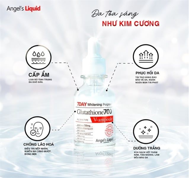 Tinh Chất Dưỡng Sáng Da Mờ Thâm Angel'S Liquid 7 Day Whitening 30ml