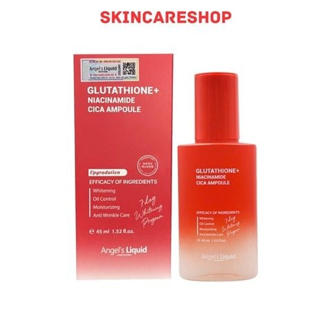 Serum Dưỡng Trắng Angel's Liquid Glutathione Plus Niacinamide Cica 45ml