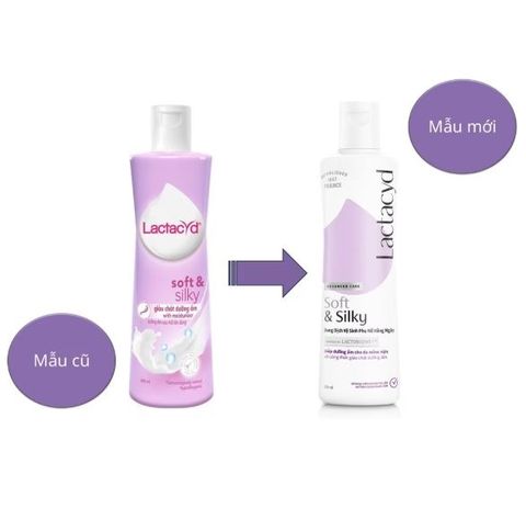 Dung Dịch Vệ Sinh Phụ Nữ Lactacyd Advanced Care Soft & Silky 250ml