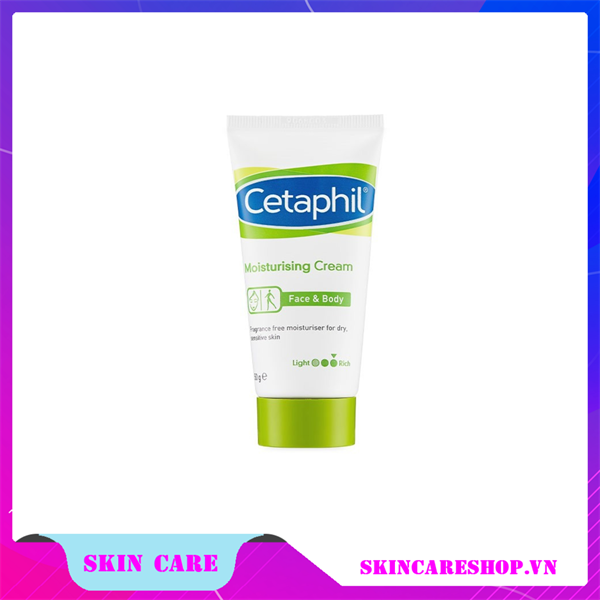 Kem Dưỡng Ẩm Da Cetaphil Face & Body Moisturizing Cream 50g