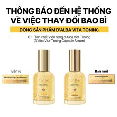 Tinh chất D'Alba Vita Toning capsule Serum 50ml