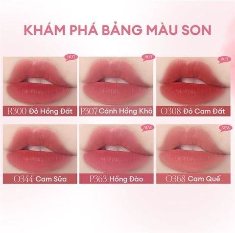 [New] Son Kem Lì Colorkey Siêu Mịn Môi Soft Matte Water Tint 2.5g