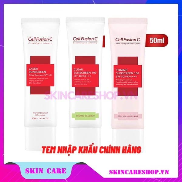 Kem Chống Nắng Cell Fusion C Sunscreen 100 SPF50+ PA++++