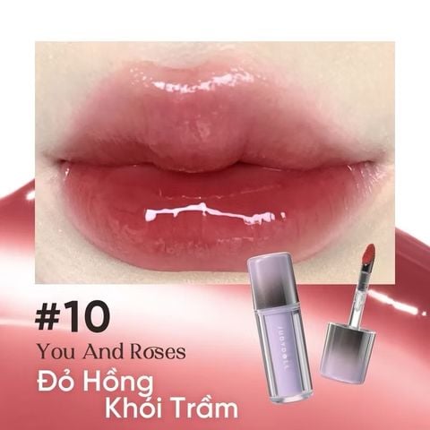 [MỚI] Son Tint Bóng Judydoll Dual Flash Watery Lip Gloss 2.4g