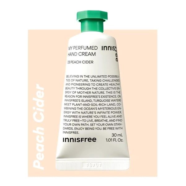 Kem Dưỡng Da Tay Hương Nước Hoa Innisfree My Perfume Hand Cream 30ml
