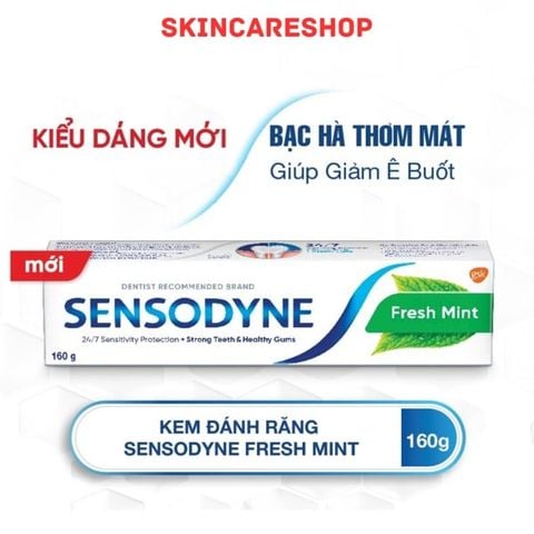 Kem Đánh Răng Sensodyne Fresh Mint Toothpaste 160g