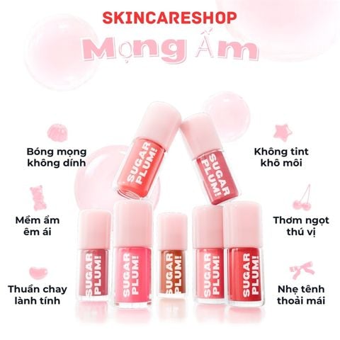 Son Bóng Dưỡng Môi SUGARPLUM Delish Lip Oil 3.4g