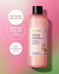 Nước Tẩy Trang Sen Hậu Giang Cocoon Hau Giang Lotus Soothing Micellar Water 500ml