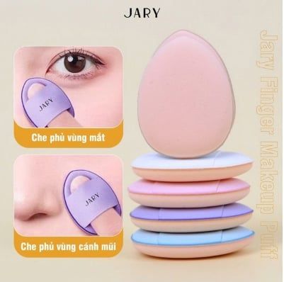 Set 2 Mút Trang Điểm Ngón Tay Jary Finger Makeup Puff