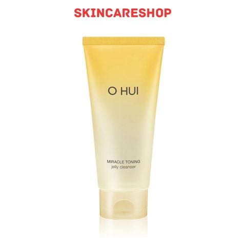 Sữa Rửa Mặt Dạng Gel OHUI Miracle Toning Jelly Cleanser 180ml
