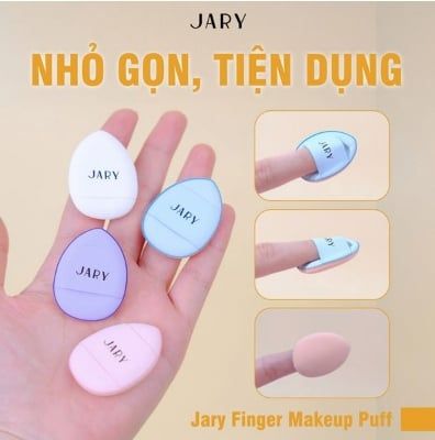 Set 2 Mút Trang Điểm Ngón Tay Jary Finger Makeup Puff