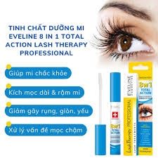 Huyết Thanh Dưỡng Dài Mi Eveline 8 In 1 Total Action Concentrated Eyelash Serum 10ml