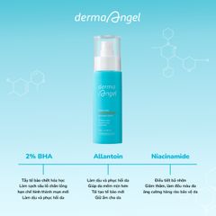 Xịt Dưỡng Da Toàn Thân Giảm Mụn Derma Angel Acne Care BHA Body Spray 100ml
