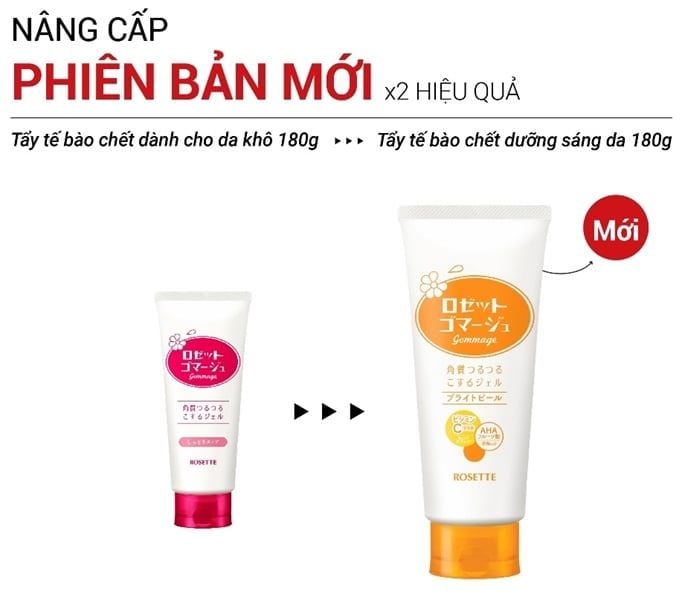 Tẩy Tế Bào Chết Dạng Gel Chiết Xuất Từ Thiên Nhiên Rosette Gommage 120g
