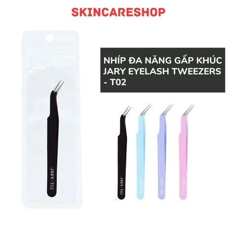 Nhíp đa năng gấp khúc Jary Eyelash Tweezers - T02