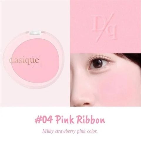 Phấn má hồng Dasique Soft Blur Cheek #04 Pink Ribbon