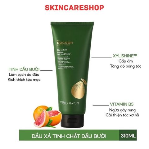 Dầu Xả Bưởi Cocoon Pomelo Conditioner 310ml
