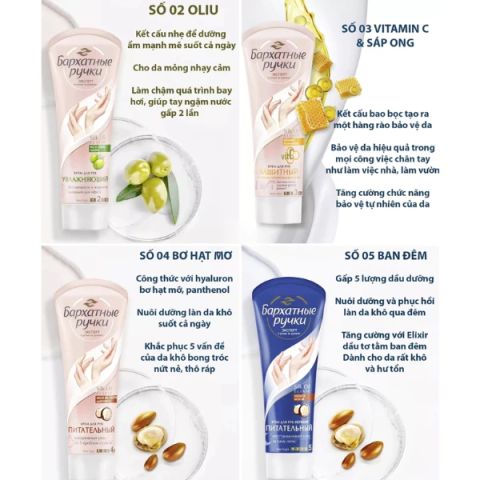 Kem Dưỡng Tay Silky Hands Silk Oil Elixir Nga 80ml