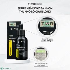 Tinh Chất Niacinamide 20% + Zinc 1% Tiam Pore Minimizing 21 Serum 40ml