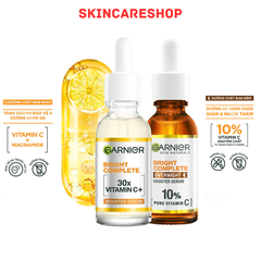 Tinh chất Garnier 10% Vitamin C - Bright Complete Serum 30ml