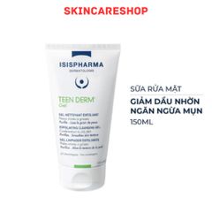 Sữa Rửa Mặt Giảm Nhờn, Ngừa Mụn Isis Pharma Teen Derm Gel 150ml