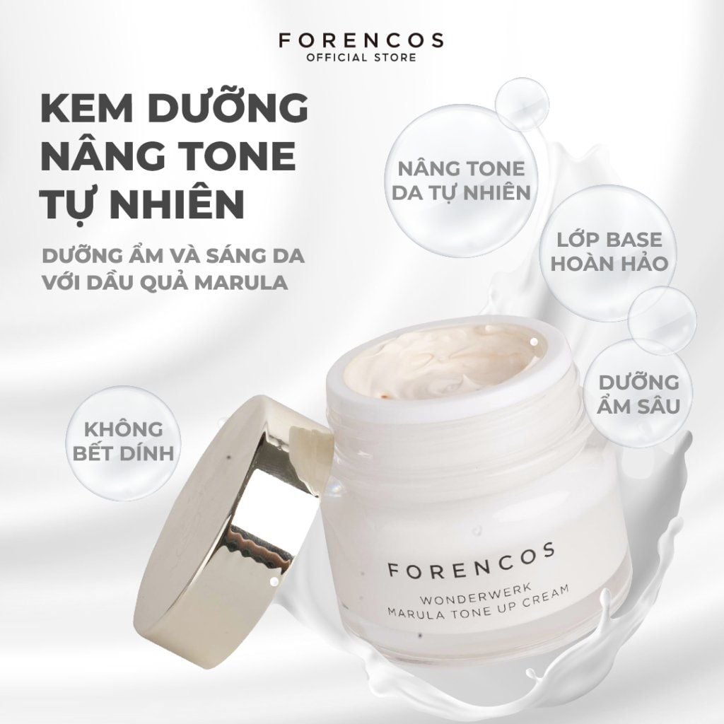 Kem Dưỡng Da Forencos Wonderwerk Marula Tone Up Cream 50ml