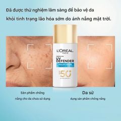 Chống Nắng L’oreal Paris Water Gel UV Defender Aquafusion Daily Water Gel Sunscreen SPF 50+ PA++++ 50ml