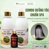  Combo chăm sóc tóc thảo dược - Gội xả thảo dược 500ML + Serum dưỡng tóc 