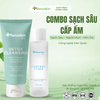  Combo sạch sâu - cấp ẩm | Sữa rửa mặt 100ml và control tonner 150ml 