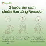  Sữa rửa mặt dành cho da dầu, sạch dầu thừa, bã nhờn, dưỡng ẩm da Renoskin Oil Skin Cleanser 100ml 
