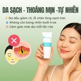  Sữa rửa mặt dành cho da dầu, sạch dầu thừa, bã nhờn, dưỡng ẩm da Renoskin Oil Skin Cleanser 100ml 