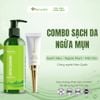  Combo giảm mụn tuổi dậy thì | Sữa rửa mặt 200ML và kem mụn Renoskin 