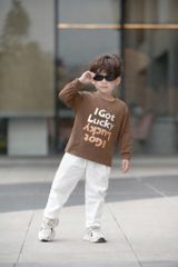 Áo Cotton Dài Tay I Got Lucky