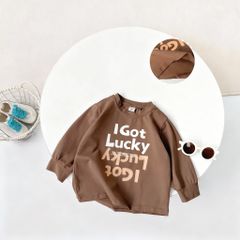 Áo Cotton Dài Tay I Got Lucky