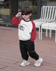 Bộ Dài Tay Raglan Animal