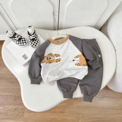 Bộ Dài Tay Raglan Animal