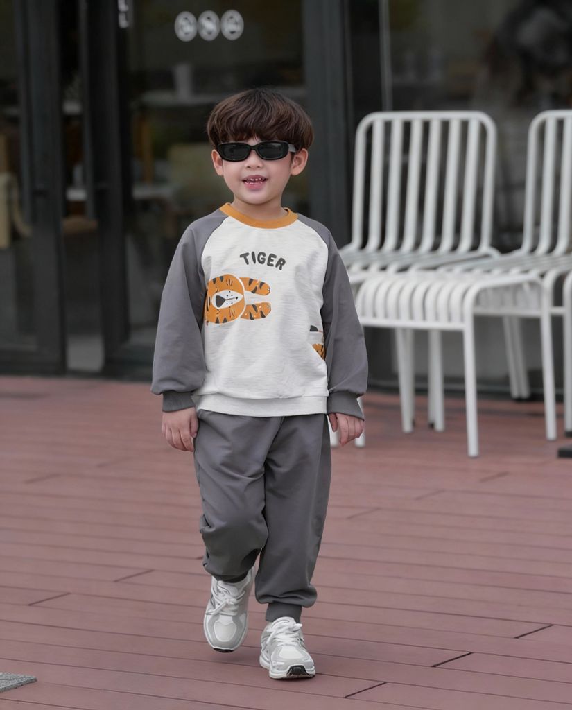 Bộ Dài Tay Raglan Animal