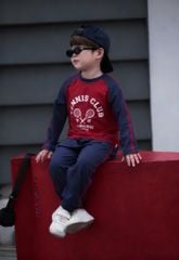 Bộ Dài Tay Raglan Tennis Club