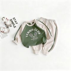 Bộ Dài Tay Raglan Tennis Club