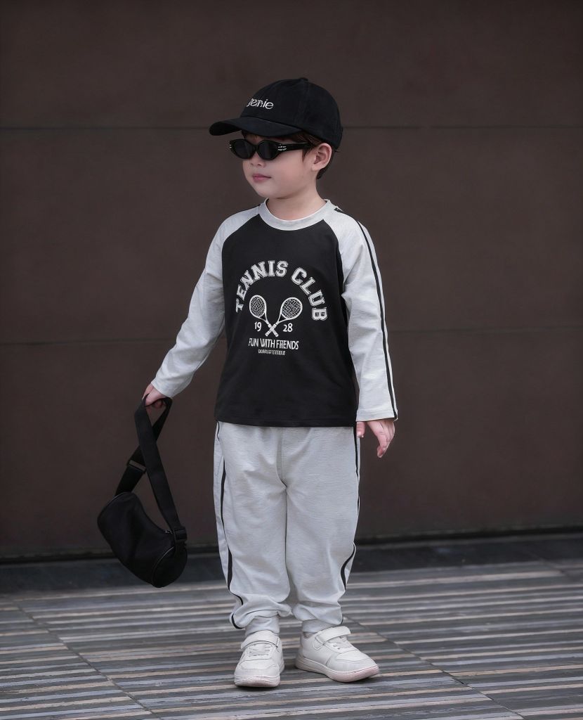 Bộ Dài Tay Raglan Tennis Club