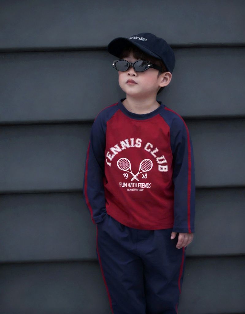 Bộ Dài Tay Raglan Tennis Club