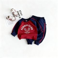 Bộ Dài Tay Raglan Tennis Club