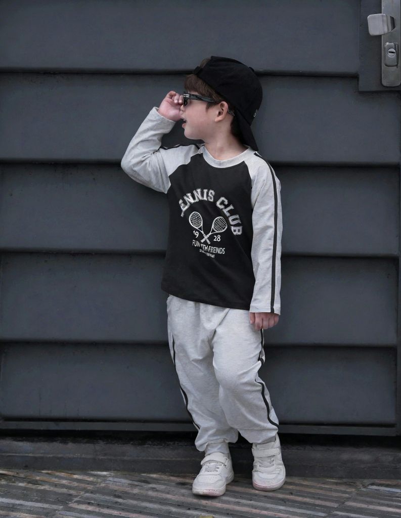 Bộ Dài Tay Raglan Tennis Club